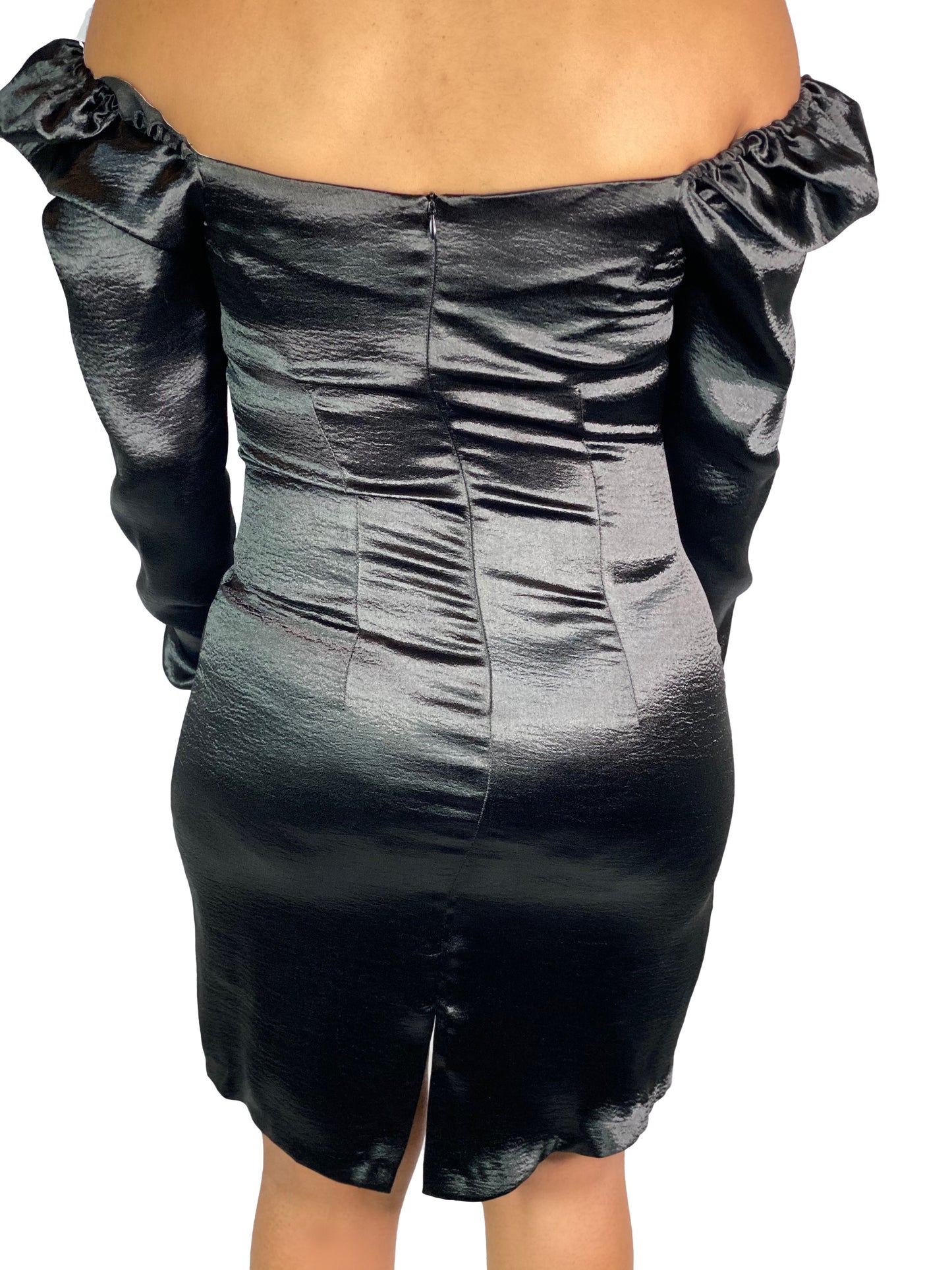 Satin Mini Dress