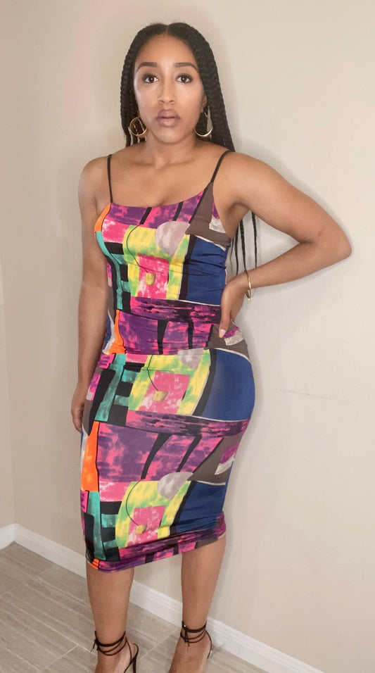 Uneven Geometric Midi