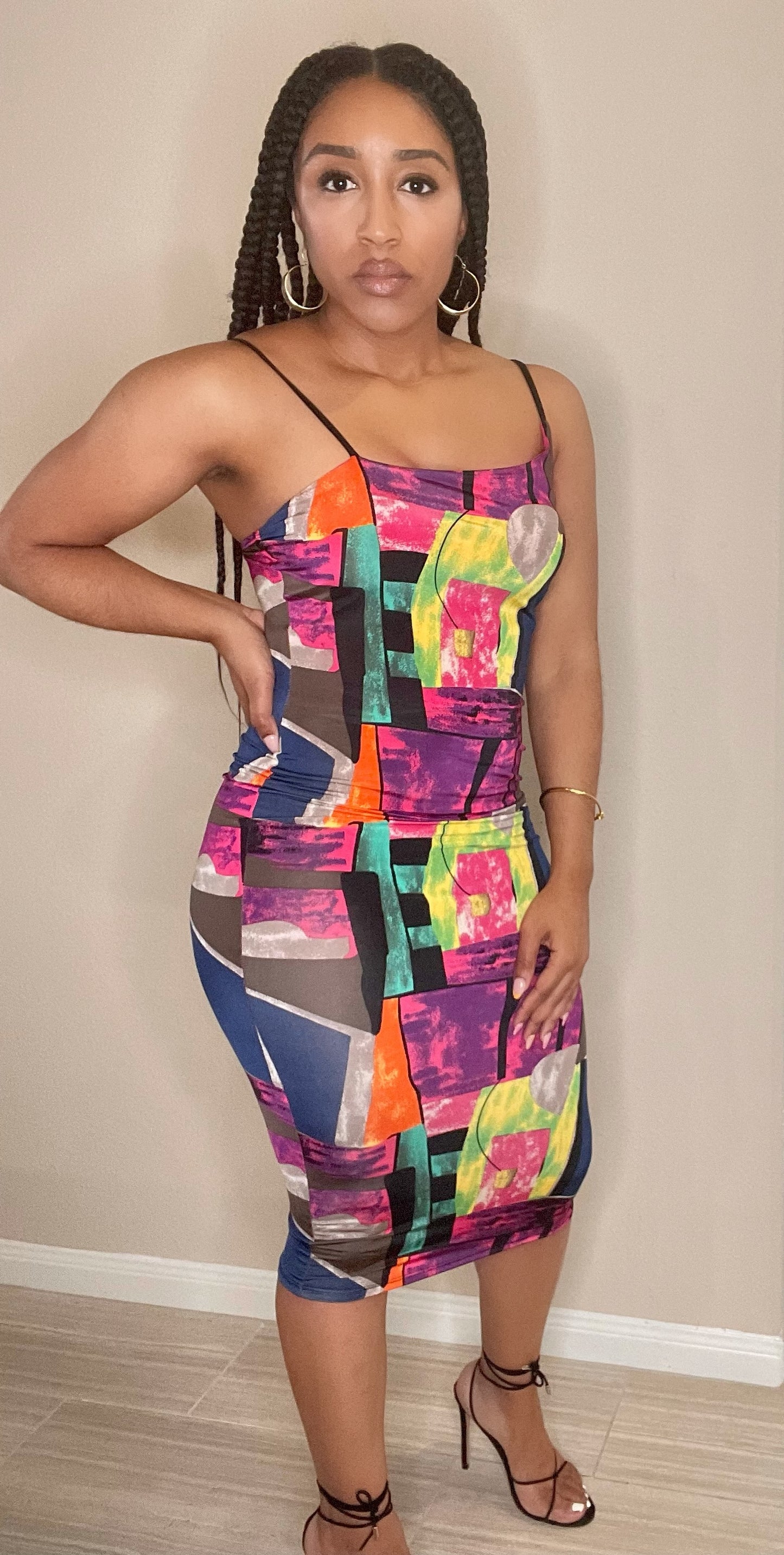 Uneven Geometric Midi