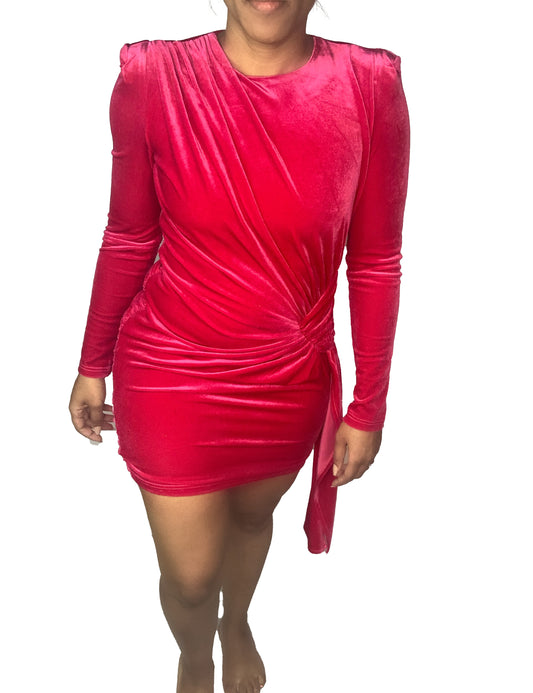 Velvet Mini Dress