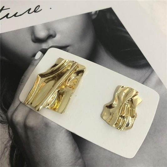 Metal Square Geometric Studs